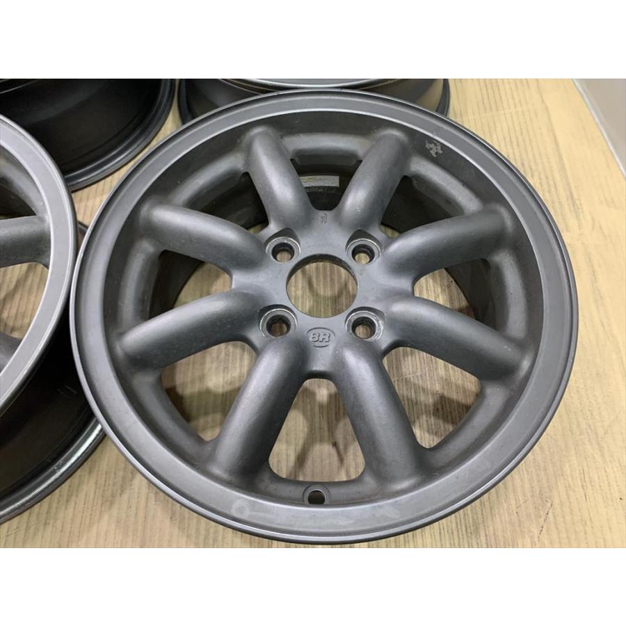 BR RACING 14　6J 4穴　ピッチ100 オフ40 4本セット BR RACING 14 6J 4穴 ピッチ100 オフ40 4本セット WEDS 絶版
