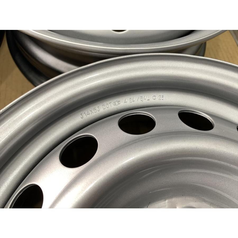 トヨタ純正 プロボックス 14インチスチールホイール シルバー4本 トヨタ TOYOTA 2024年 プロボックス 純正スチール 14 5j +38