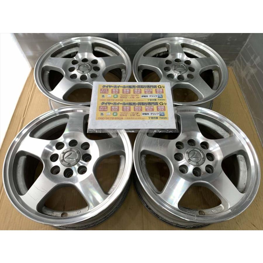 絶版品 NS SPORTS LIZEA アルミホイール 14 6j +38 ポリッシュ 4穴 100