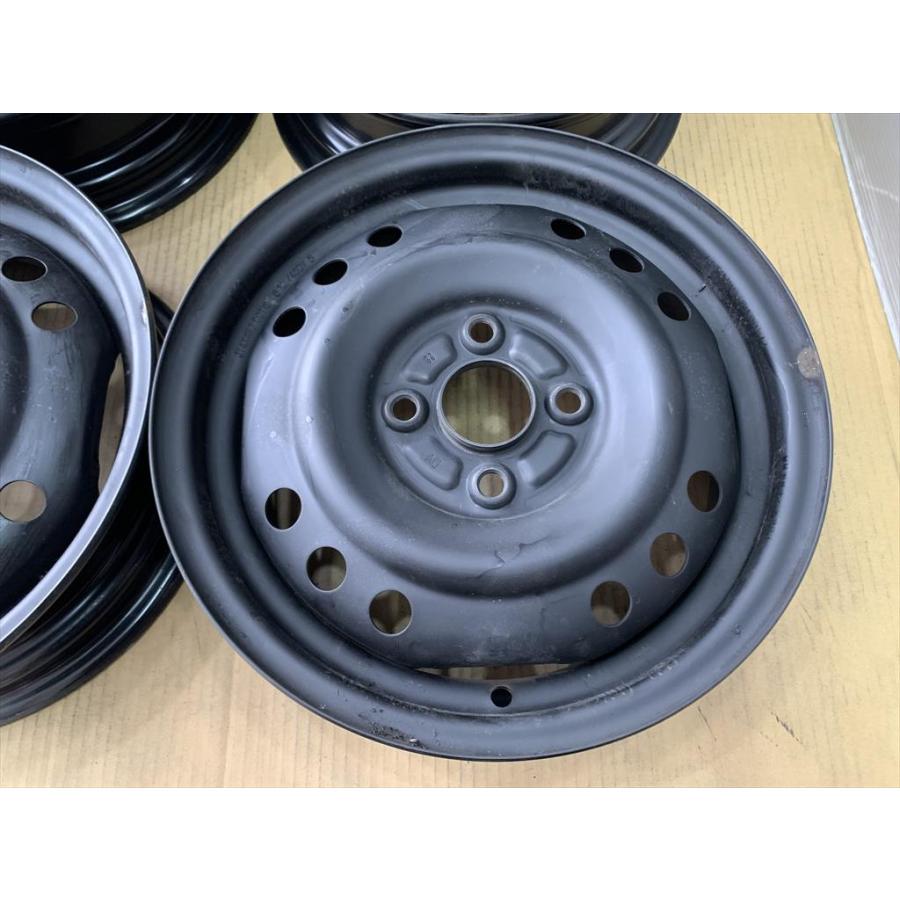 ダイハツ（DAIHATSU） 純正スチールホイール 14 4.5j +45 ブラック 黒