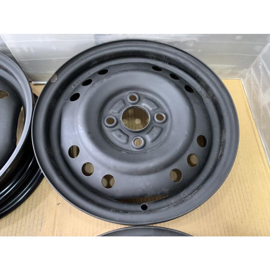 ダイハツ（DAIHATSU） 純正スチールホイール 14 4.5j +45 ブラック 黒
