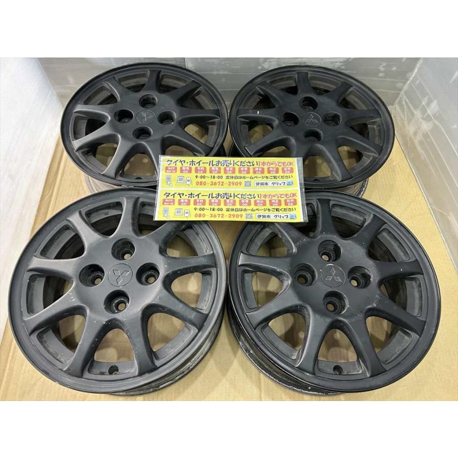 三菱 純正 14インチ アルミホイール 2本セット 三菱（MITSUBISHI） 貴重2ピース MITSUBISHI COLT 純正WHEEL 14 5.5j +