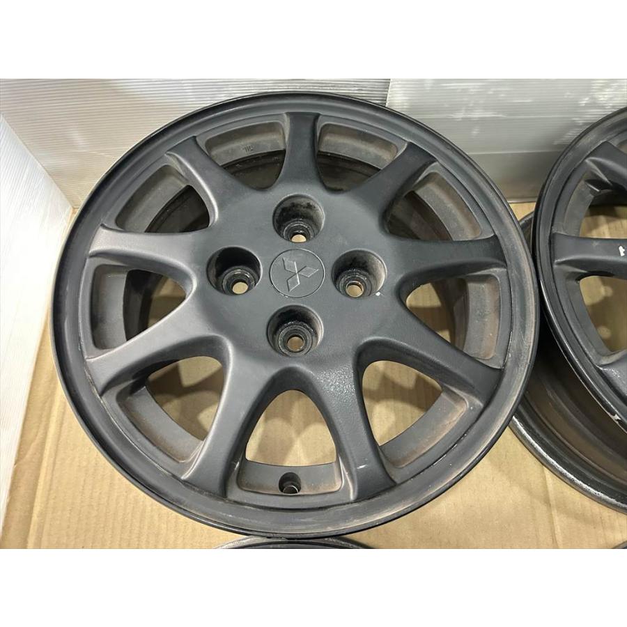 三菱（MITSUBISHI） 貴重2ピース MITSUBISHI COLT 純正WHEEL 14 5.5j +