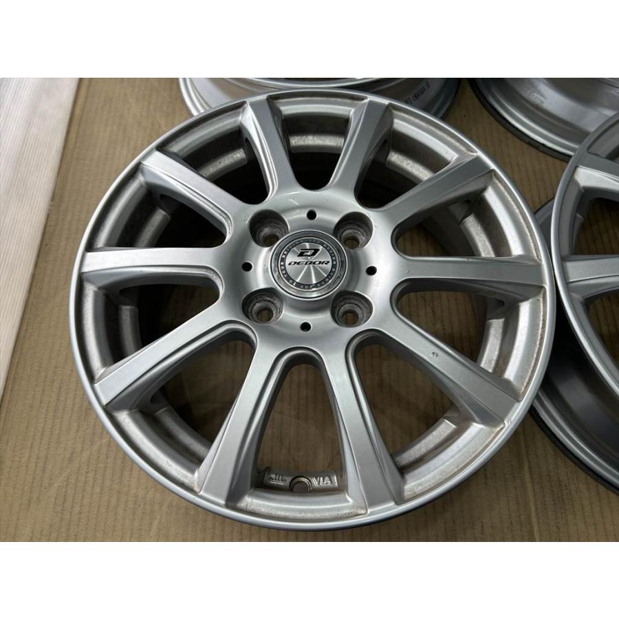 WEDS（ウェッズ） WEDS DEBOR アルミホイール 14 4.5j +45 シルバー 系
