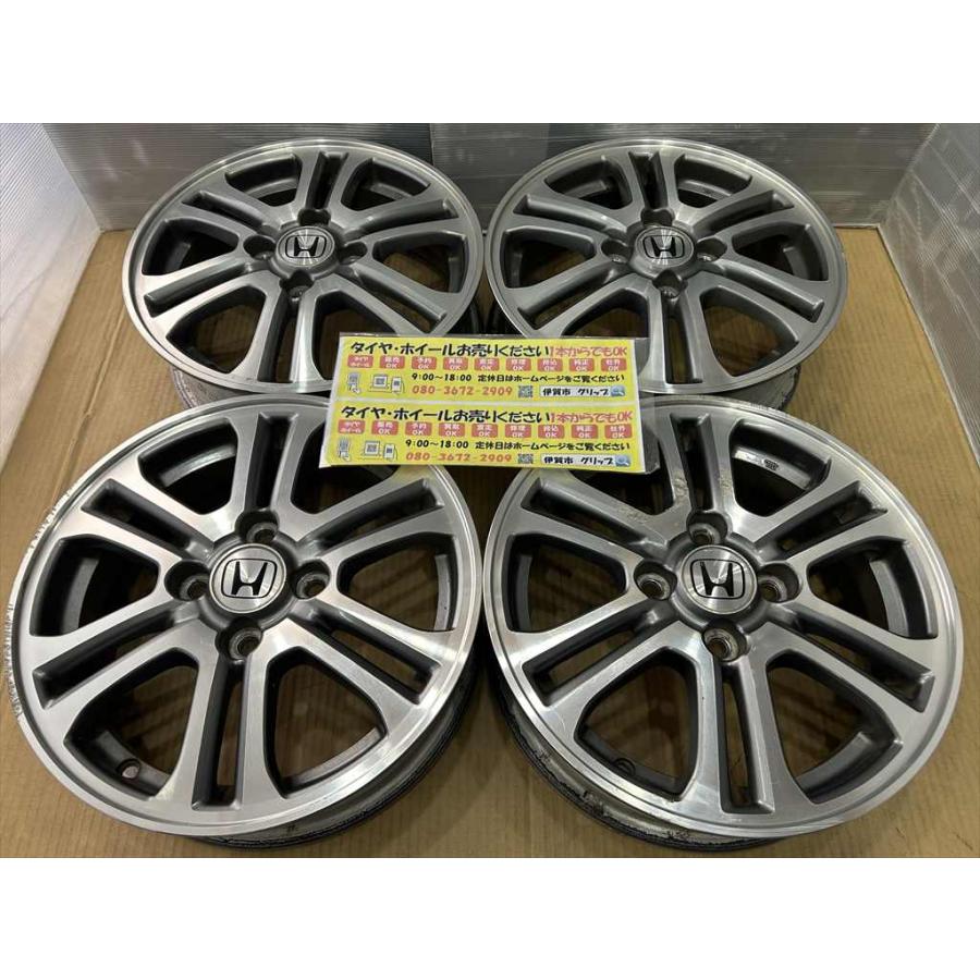 N-BOX HONDA NBOXカスタム 純正アルミホイール 14 4.5j +40 ガンメタ