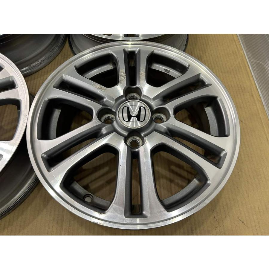 N-BOX HONDA NBOXカスタム 純正アルミホイール 14 4.5j +40 ガンメタ