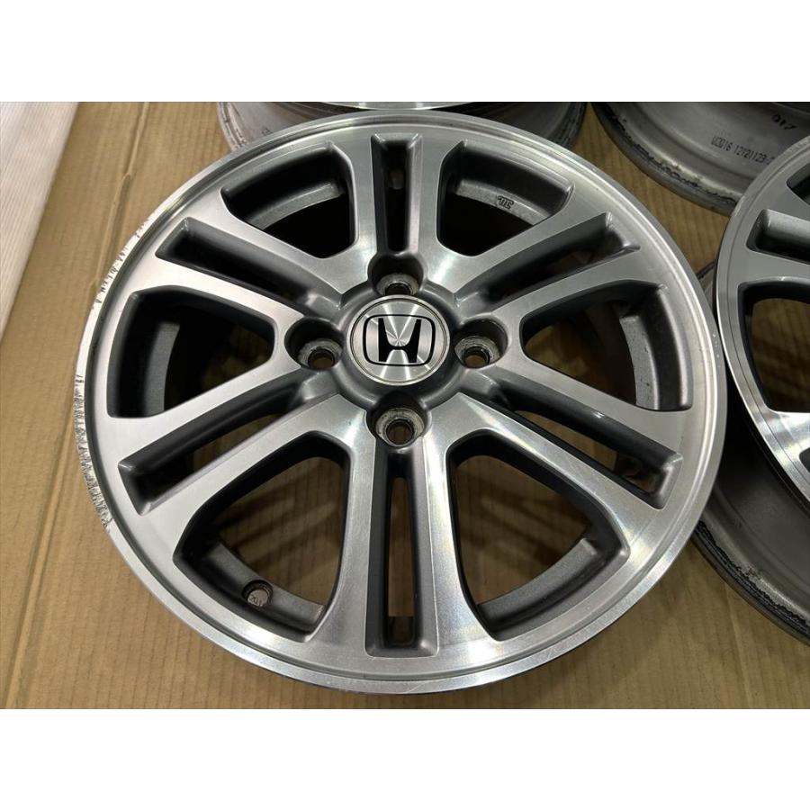 N-BOX HONDA NBOXカスタム 純正アルミホイール 14 4.5j +40 ガンメタ