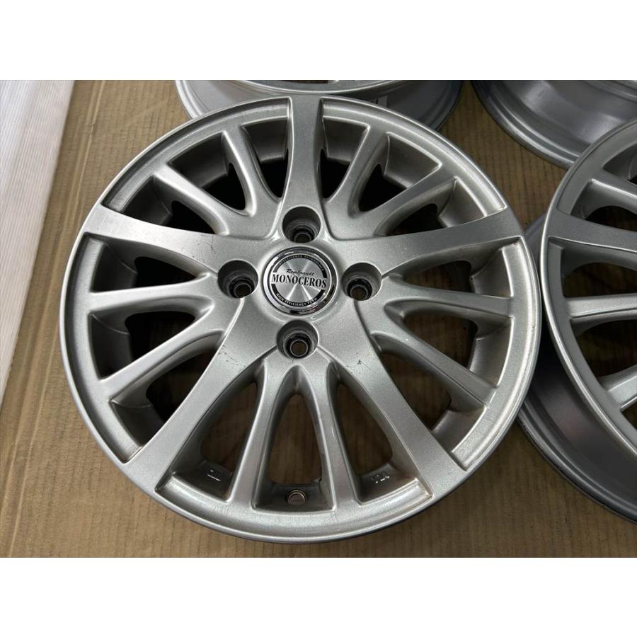 Rembrandt　MONOCEROS　アルミホイール　14　4.5j　+45　シルバー　4穴　100 |  | 02