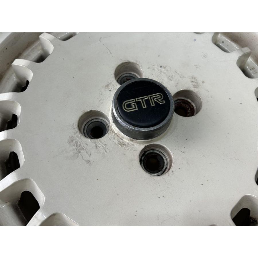 昭和 GTR アルミホイール 14 6j +38 ホワイト 系 4穴 100 : タイヤ