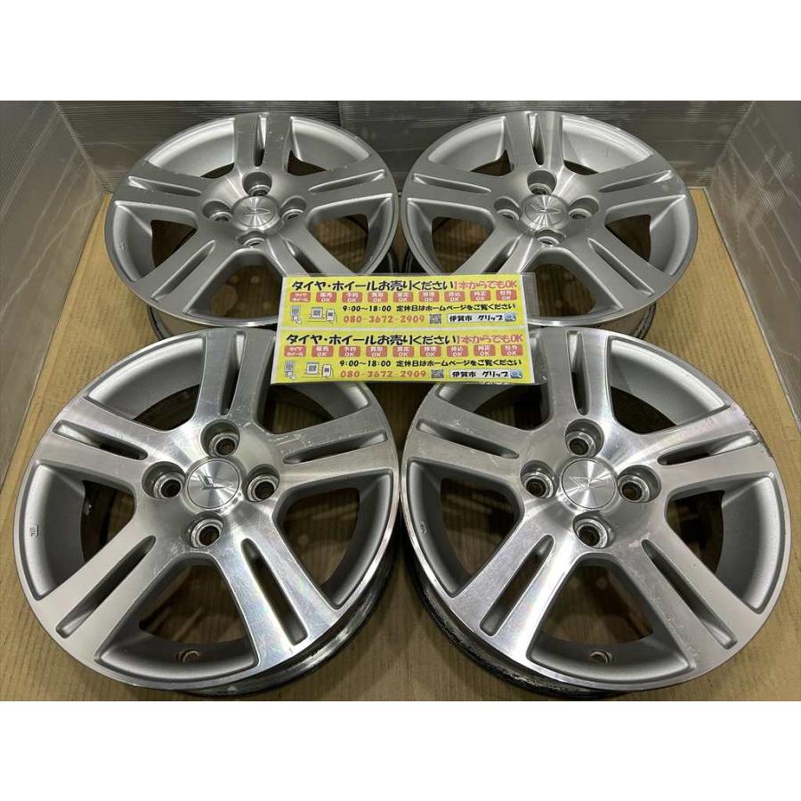 DAIHATSU　純正アルミホイール　14　5j　+40　ポリッシュ　4穴　100 | ダイハツ