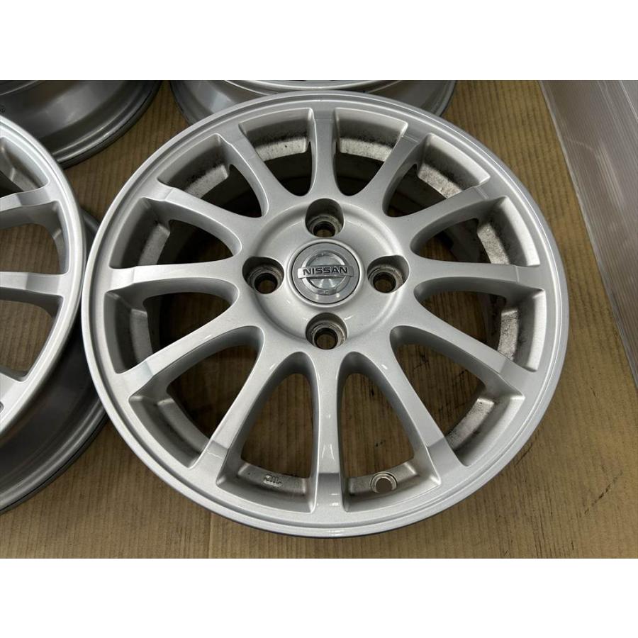 14インチ ニッサン　純正アルミホイール 日産（NISSAN） NISSAN Estilo 純正オプションホイール 14 4.5j +45
