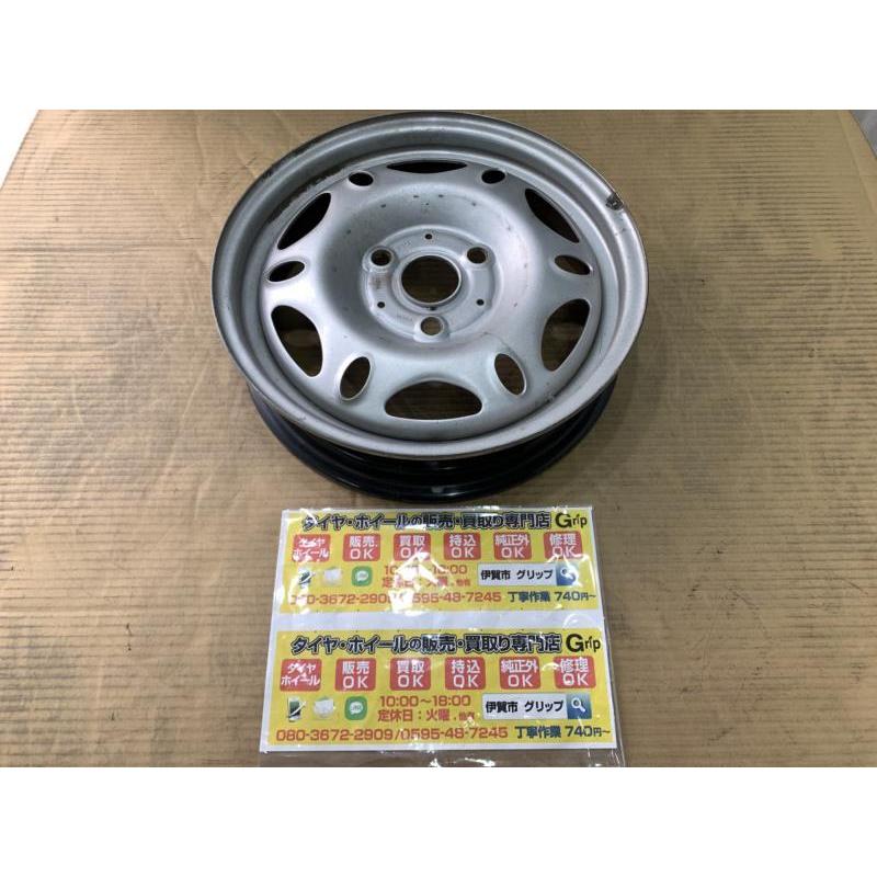 205/65R15 スチールホイール1本￼ 1本 スマート 純正スチールホイール 15 3.5j +20.5 シルバー 銀 3穴