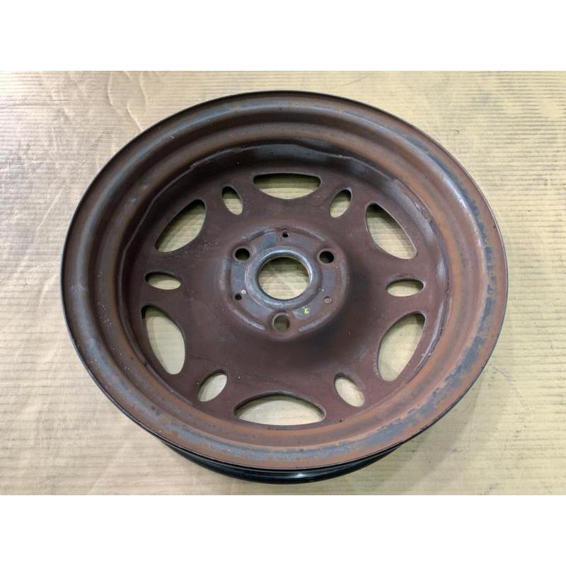 205/65R15 スチールホイール1本￼ 1本 スマート 純正スチールホイール 15 3.5j +20.5 シルバー 銀 3穴