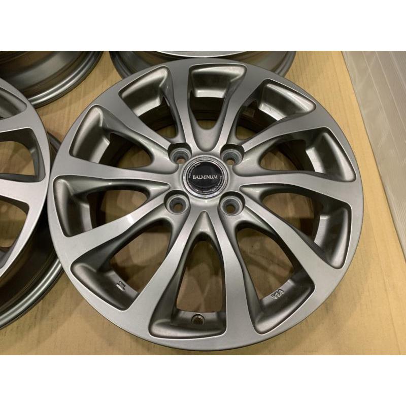 BRIDGESTONE 良い ブリヂストン バルミナ アルミホイール 15 BRIDGESTONE 良い ブリヂストン バルミナ アルミホイール 15