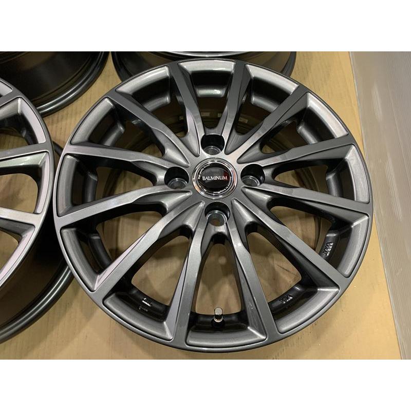 BRIDGESTONE 2022年製 ブリヂストン バルミナ アルミホイール 15 5 