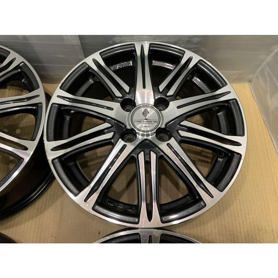 ワーク PROMISING 15×4.5 +45 ガンメタ 4本セット