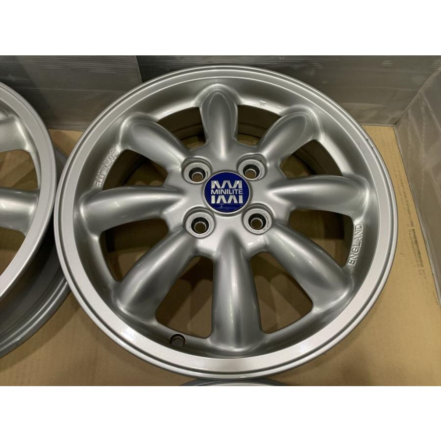 ◆ダイハツ◆MINILITE◆ 15インチアルミホイール4本 4Hー4.5J ダイハツ（DAIHATSU） DAIHATSU MINILITE ENGLAND アルミホール 15 4.5