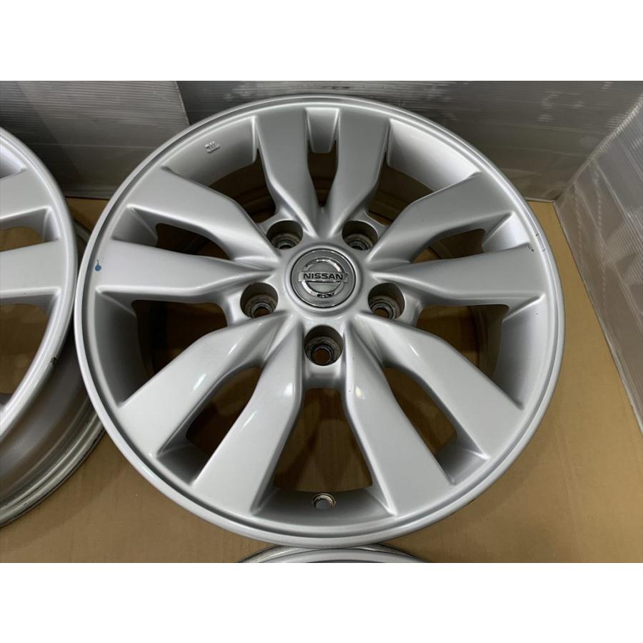 セレナ NISSAN C26 セレナ 純正アルミホイール 15 5.5j +45 シルバー 5