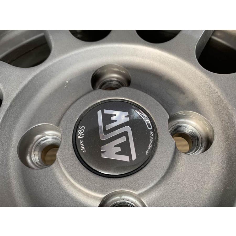 OZ Racing OZ racing MSW85 アルミホイール 15 6j +45 マットガンメタ