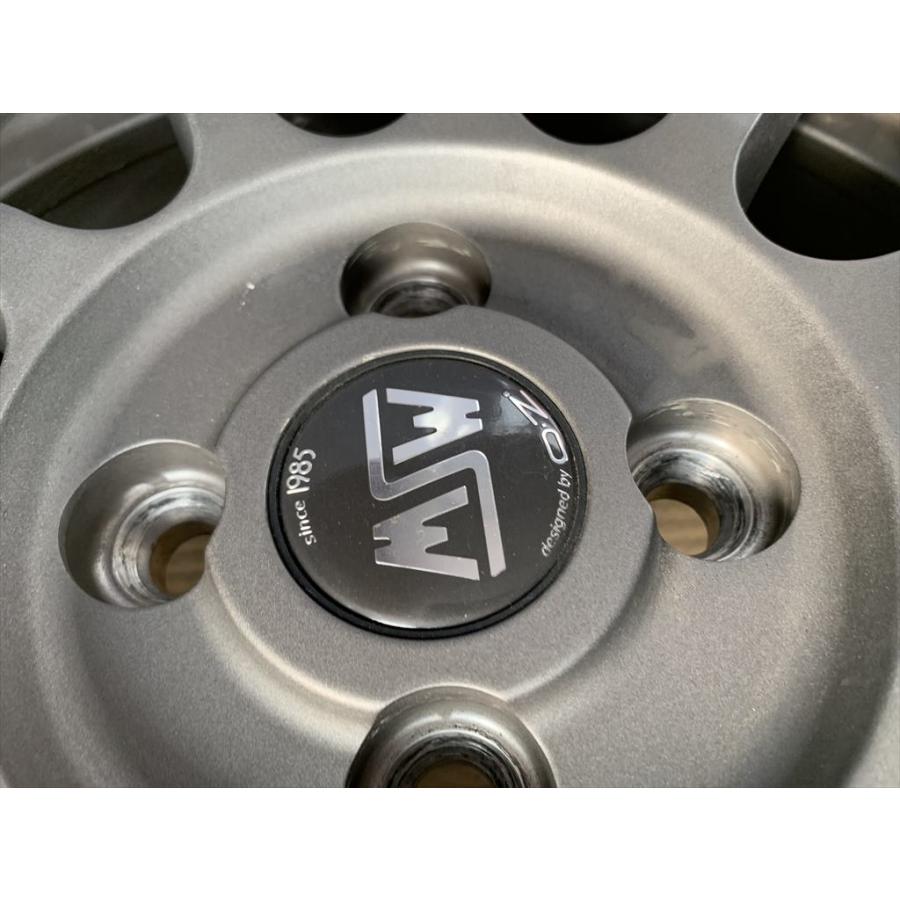 OZ Racing OZ racing MSW85 アルミホイール 15 6j +45 マットガンメタ 