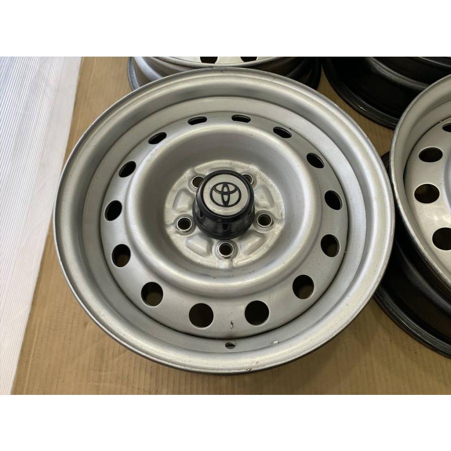 ハイエース 貴重 キャップ付き TOYOTA 100 HIACE 純正スチールホイール
