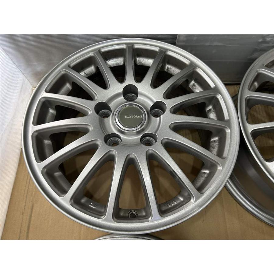 ECO FORME BRIDGESTONE ECOFORME アルミホイール 15 6j +45 濃い 
