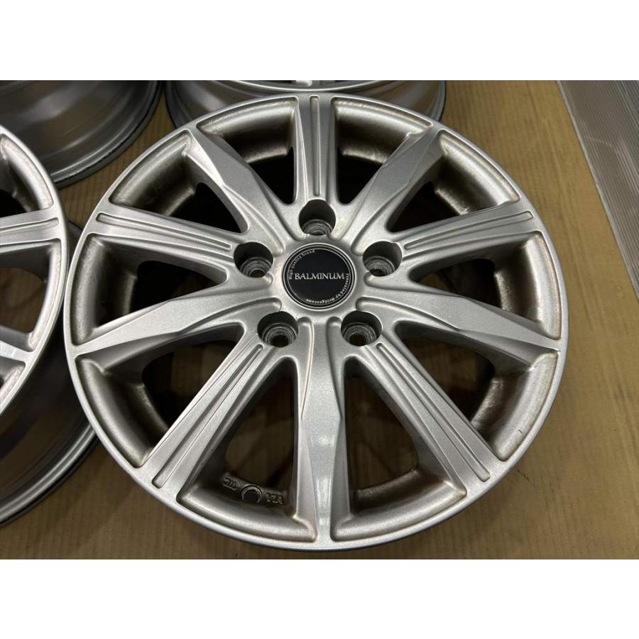 BALMINUM BRIDGESTONE BALMINUM アルミホイール 15 6j +53 シルバー 系 