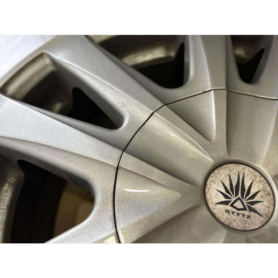 STYTZ アルミホイール 15 6j +48 ガンメタ 系 5穴 100 / 114.3