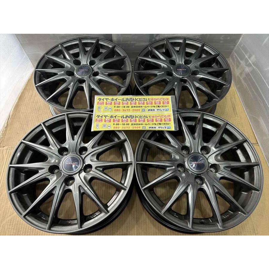 WEDS（ウェッズ） weds VELVA アルミホイール 15 6j +43 ガンメタ 系 5