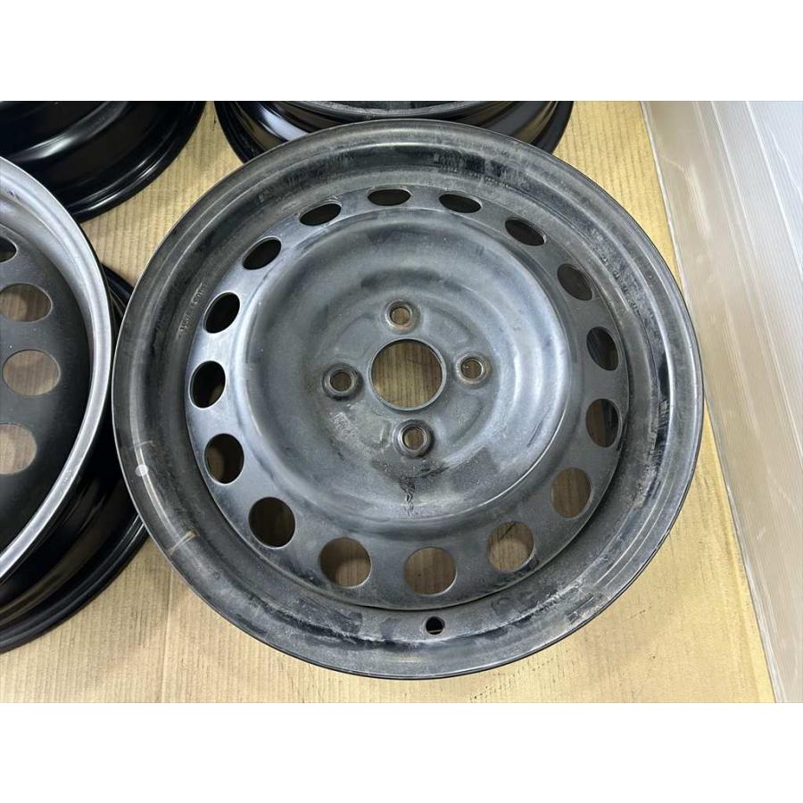 トヨタ（TOYOTA） TOYOTA AQUA 純正鉄ホイール 15 5.5j +45 ブラック 4