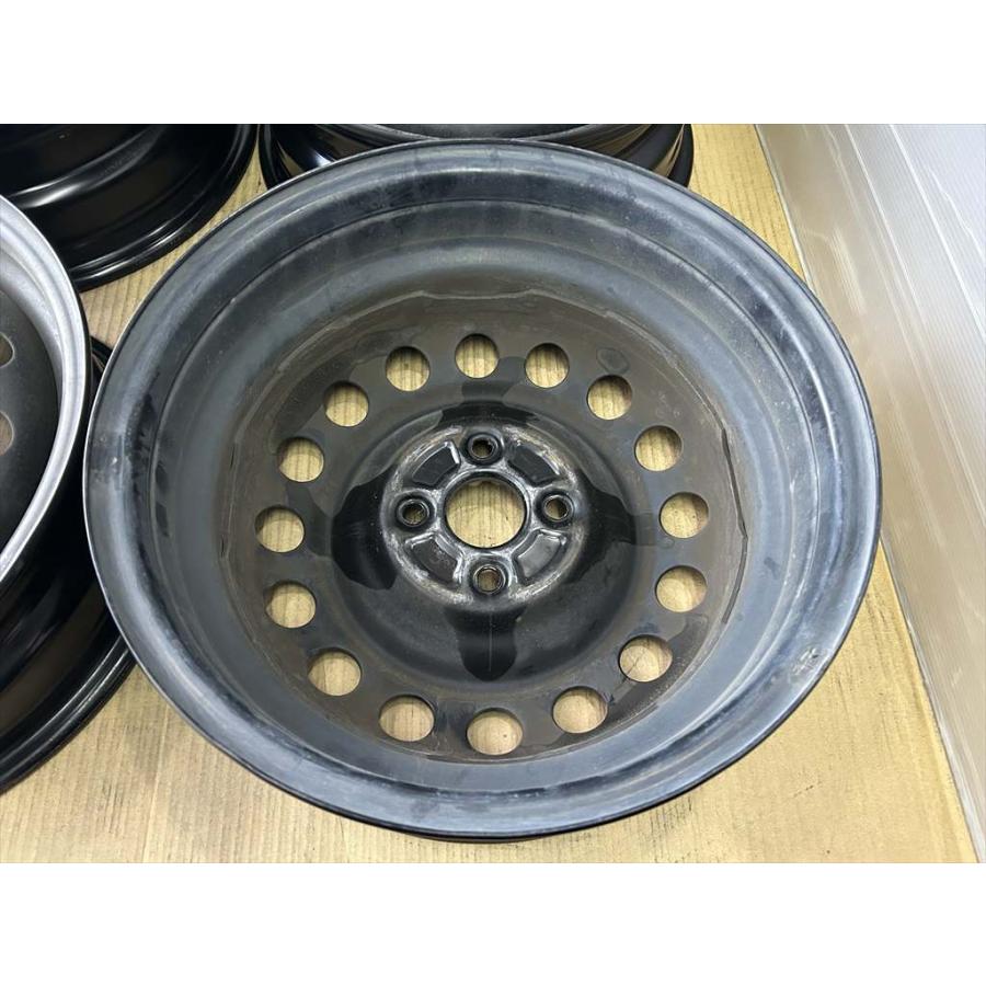 トヨタ（TOYOTA） TOYOTA AQUA 純正鉄ホイール 15 5.5j +45 ブラック 4