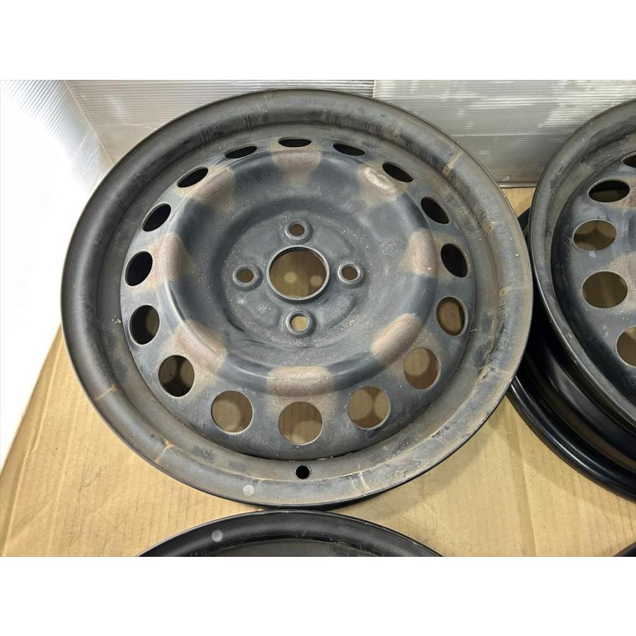 トヨタ（TOYOTA） TOYOTA AQUA 純正鉄ホイール 15 5j +39 ブラック 4穴