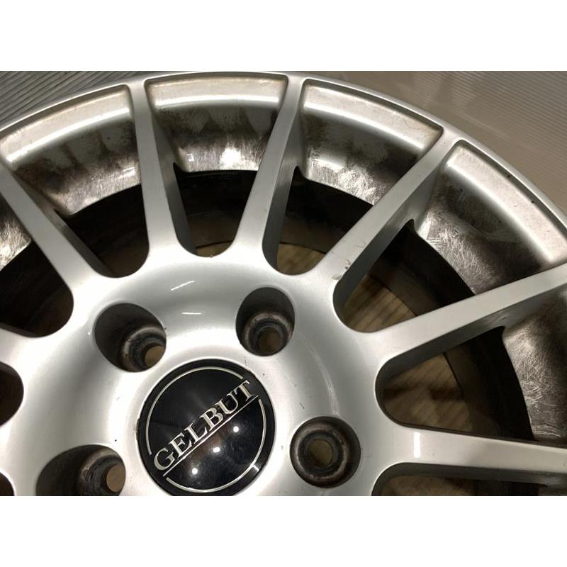 GELBUT BMW純正キャップ対応 アルミホイール 16 7j +40 シルバー GELBUT BMW純正キャップ対応 アルミホイール 16 7j +40 シルバー