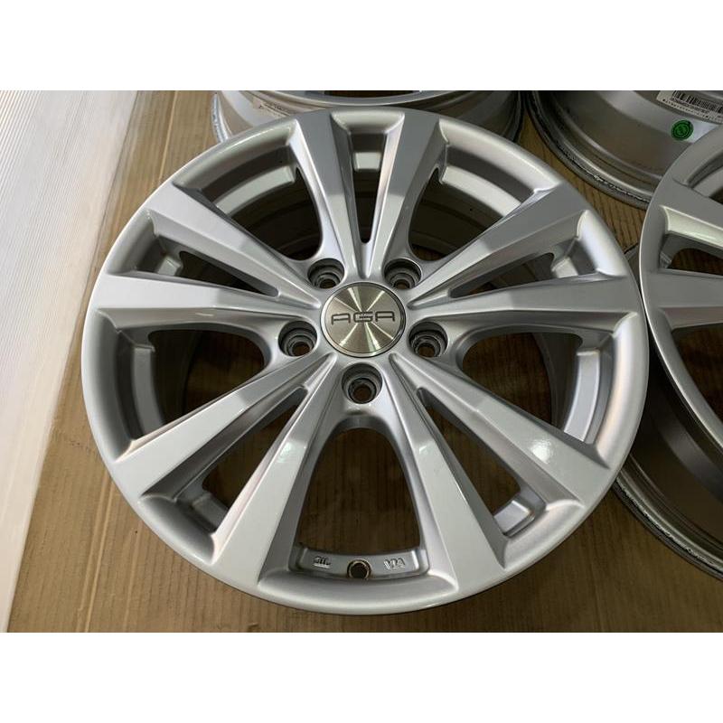 AGA アルミホイール 16 6.5j +46 シルバー 銀 系 5穴 112 VW アウディ