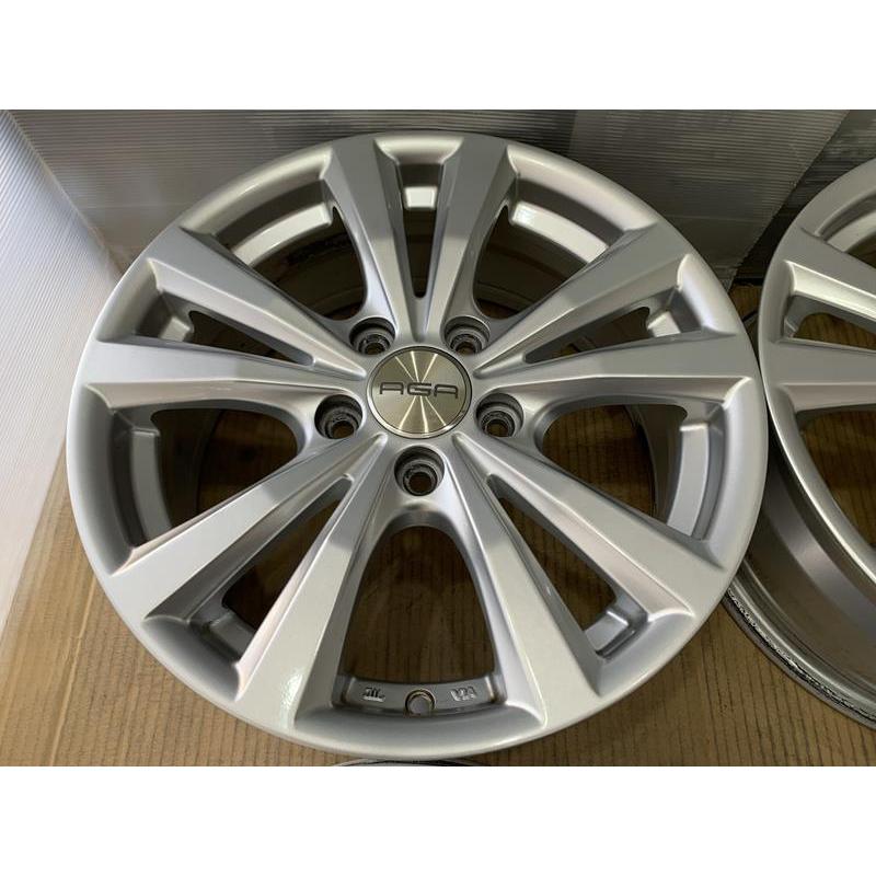 AGA アルミホイール 16 6.5j +46 シルバー 銀 系 5穴 112 VW アウディ