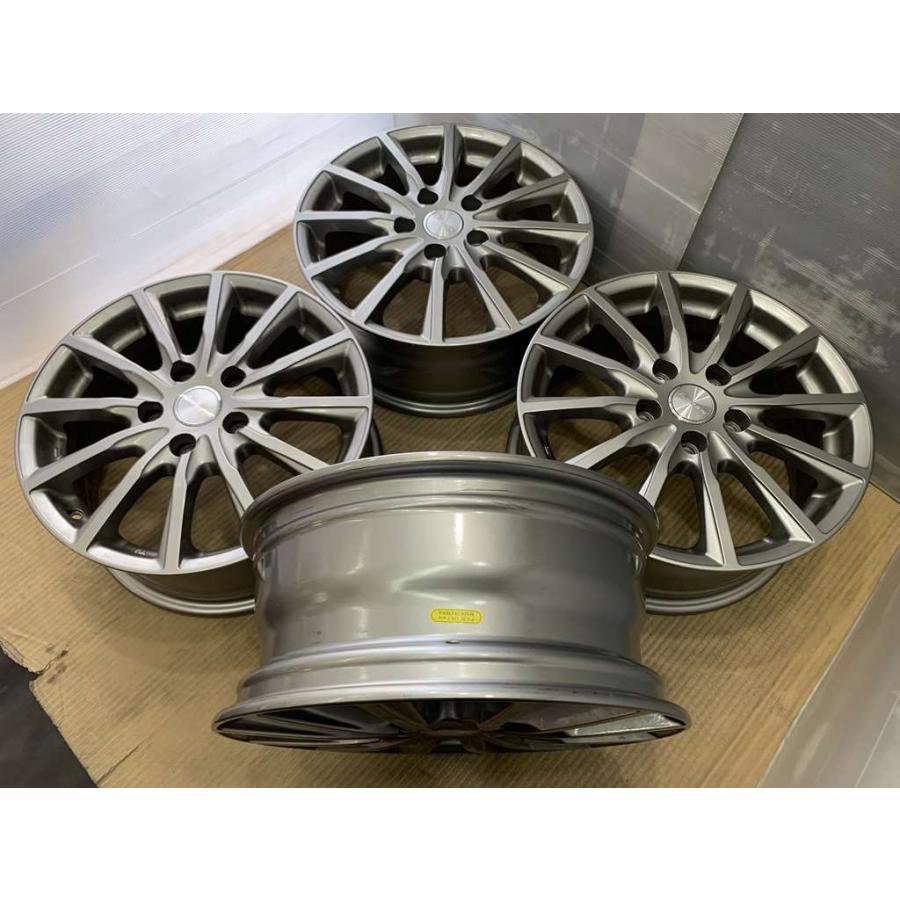 LEBEN アルミホイール2本16インチ6.5J +50 114.3 5H