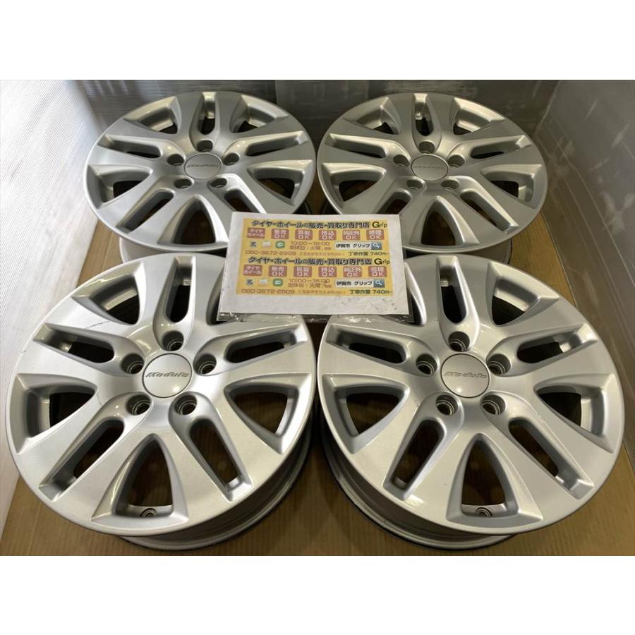 ステップ ワゴン HONDA Moduro アルミホイール 16 7j +55 シルバー 5穴 