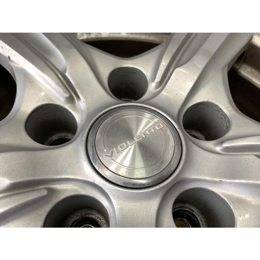 DUNLOP VIOLENTO ヴィオレント 社外ホイール 16インチ 4本 6.5J5HPCD114.3+33 アルファード ヴェルファイア等 (VHG164) クレジットカード QR決済可能 DUNLOP (ダンロップ) VIOLENTO (ヴィオレント) HS 16×6.5J(+48)PCD100