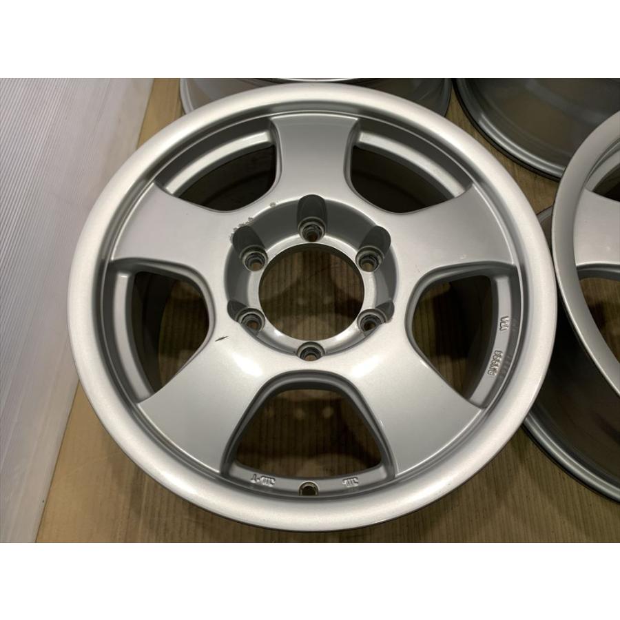 MIC JWL-T アルミホイール 16 7j +25 シルバー 系 6穴 139.6 : タイヤ