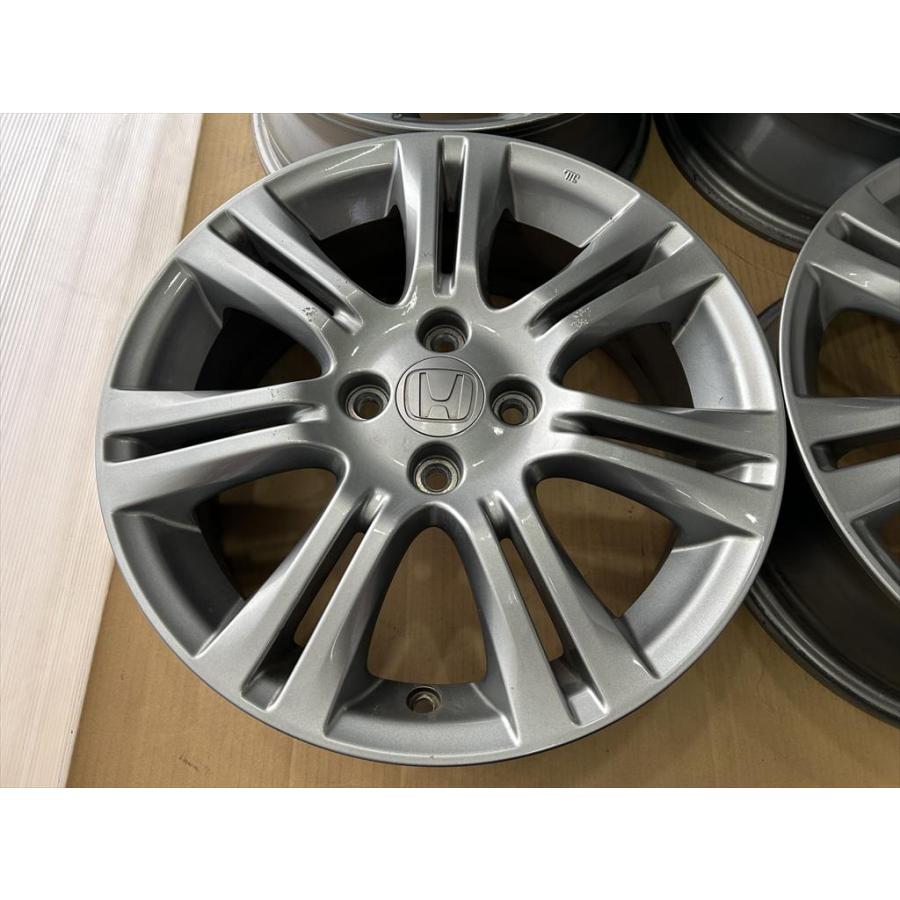 フィット HONDA FIT 純正アルミホイール 16 6j +53 濃いシルバー 4穴