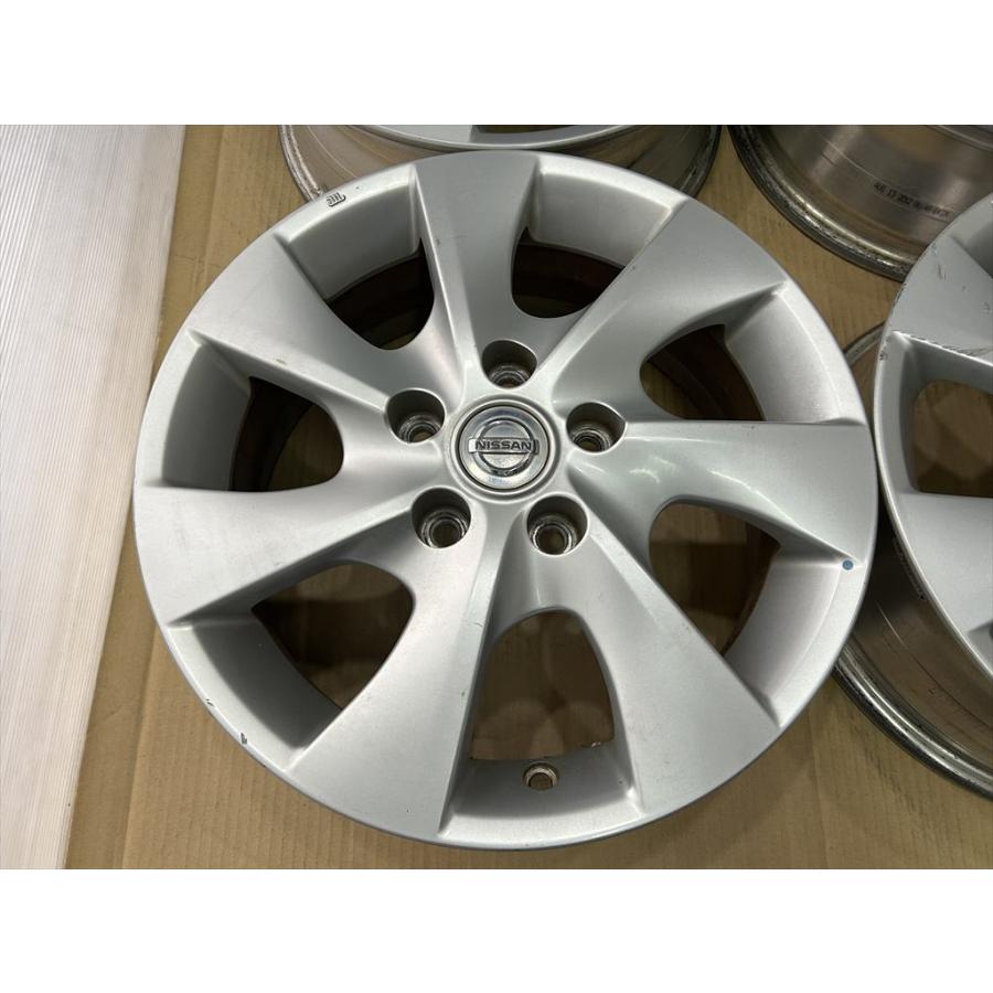 セレナ NISSAN SERENA 純正アルミホイール 16 6j +45 シルバー 5穴 