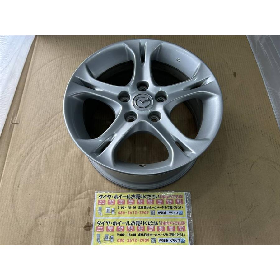 マツダ　RX-8　タイプRS　純正アルミホイール　1本 マツダ（Mazda） 1本 MAZDA RX-8 純正アルミホイール 16 7.5j +50 普通