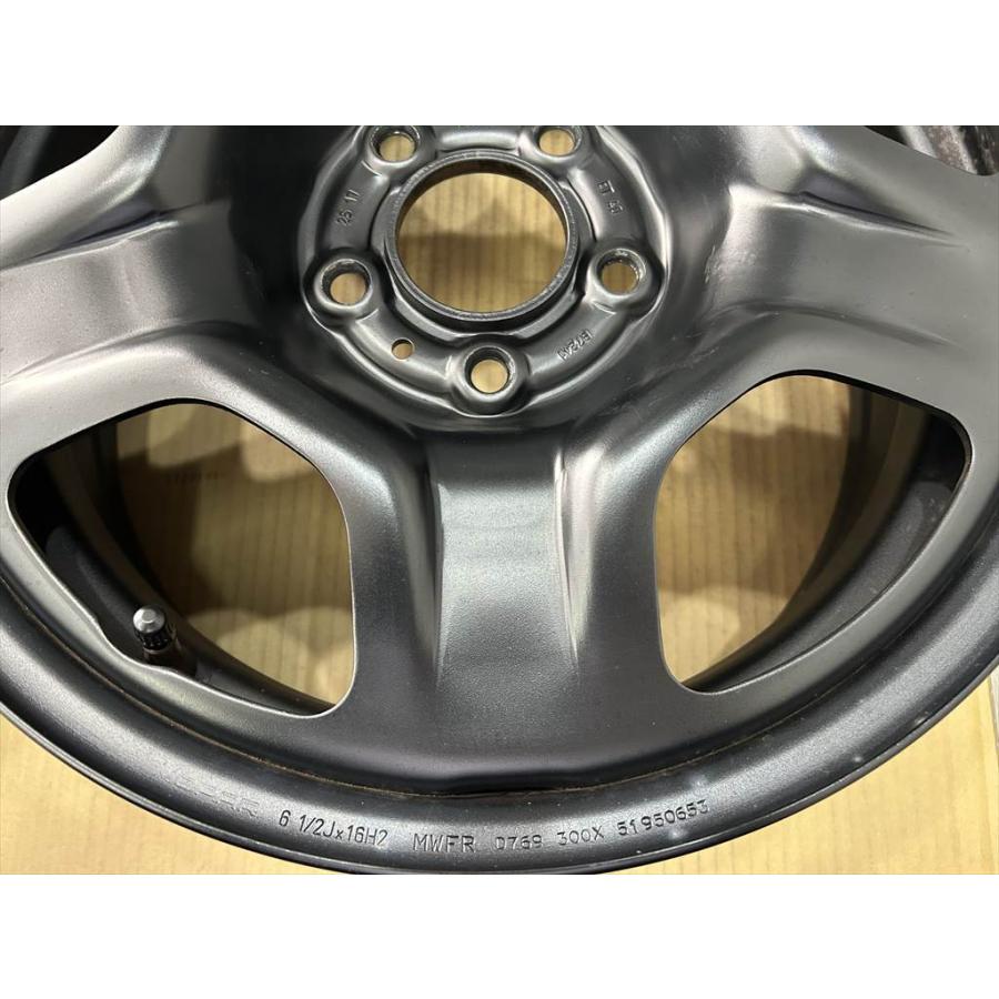 レネゲード Jeep Renegade 純正鉄ちん TPMS付き 16 6.5j +40 マット