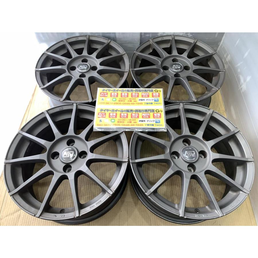 OZ Racing MSW アルミホイール 17 7j +28 マットグレー系 4穴 108