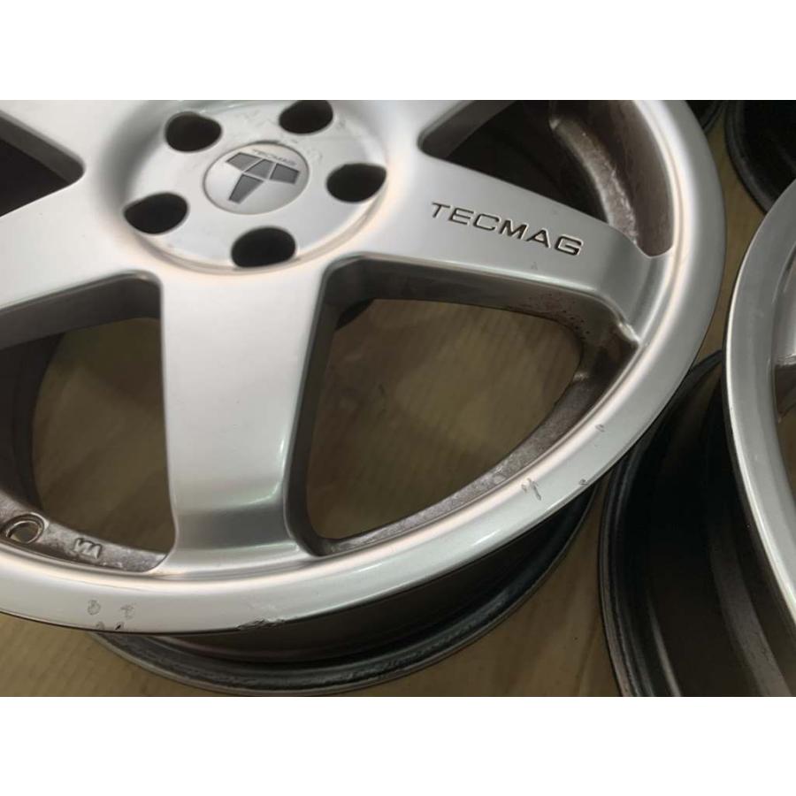 TECMAG アルミホイール 17 7j +31 シルバー系 5穴 110 アルファロメオ
