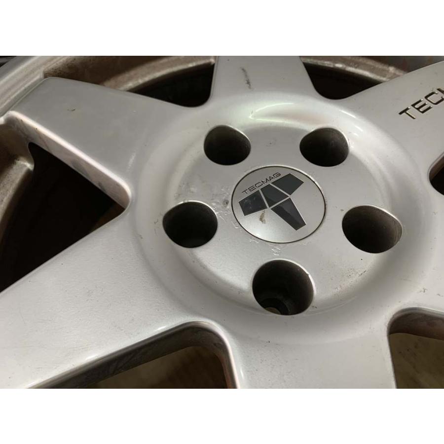 TECMAG アルミホイール 17 7j +31 シルバー系 5穴 110 アルファロメオ 