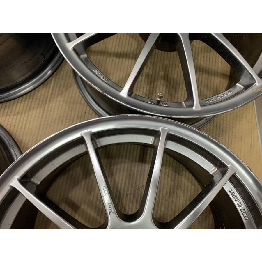 軽量 ASSO パルティーレ 17 7.5j +25 ガンメタ 5穴 98 アルファロメオ