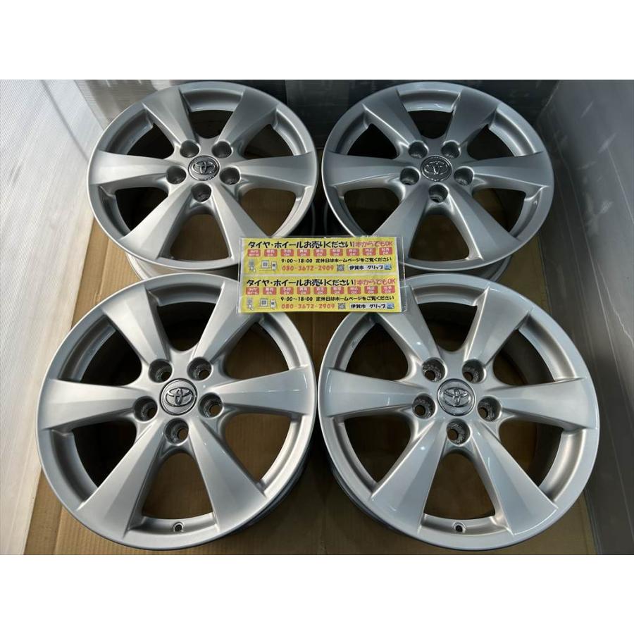 トヨタ（TOYOTA） 洗浄済み TOYOTA ESTIMA 純正アルミホイール 17 7j + 