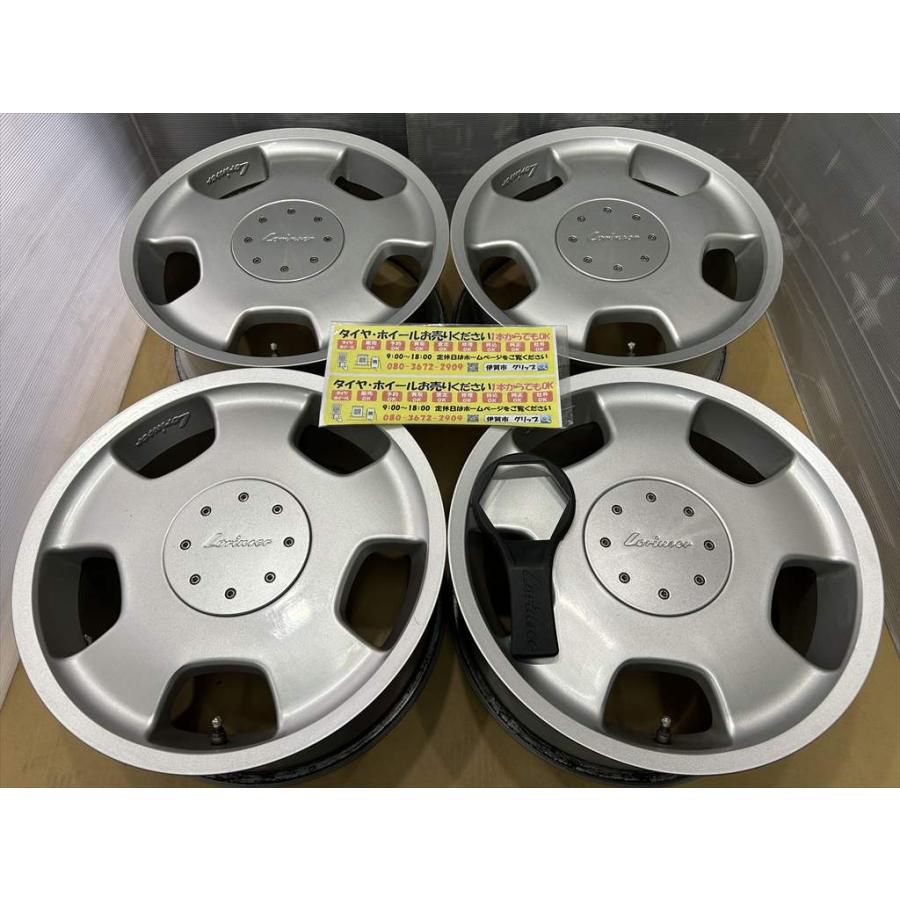 本物 RONAL for Lorinser D93 アルミホイール 17 8j +44 シルバー 5穴