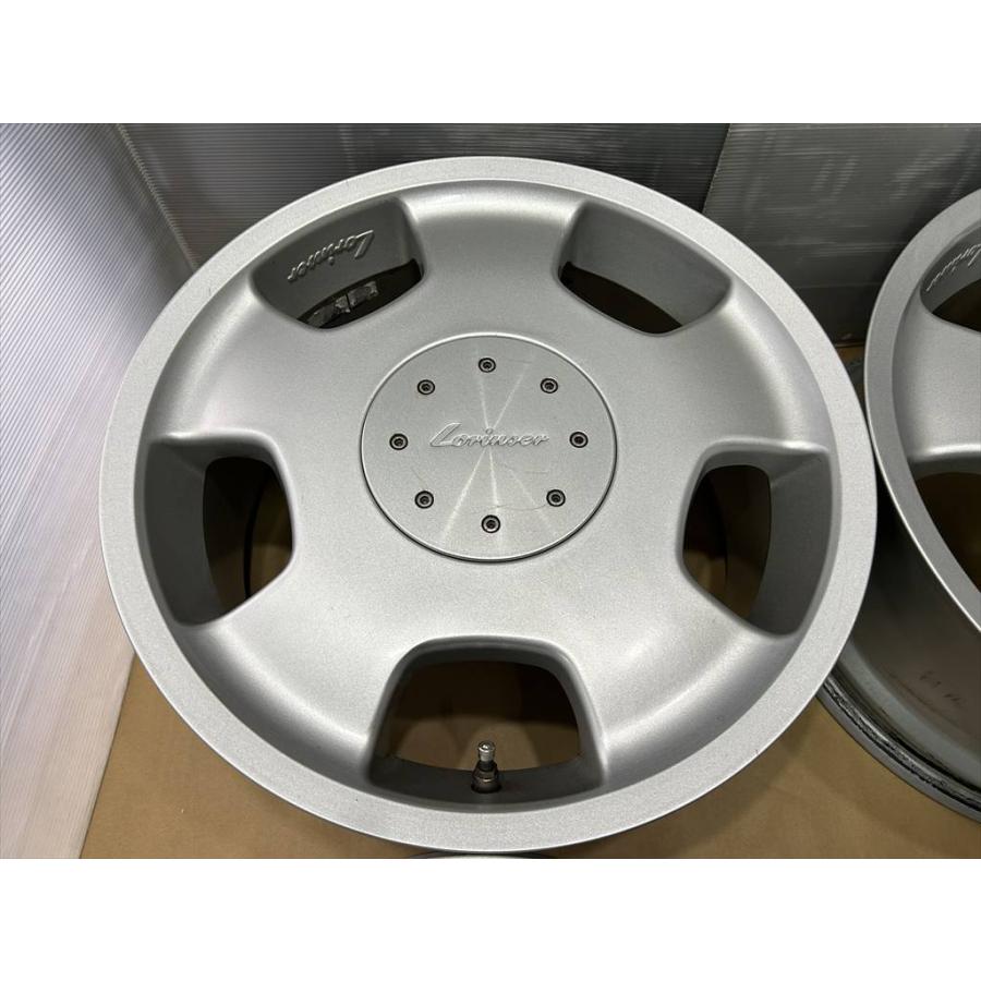 本物 RONAL for Lorinser D93 アルミホイール 17 8j +44 シルバー 5穴 